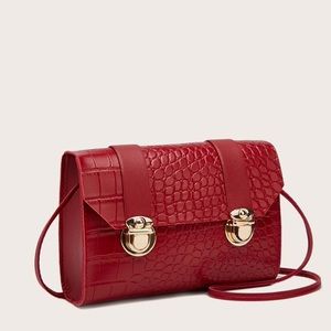 Red Hand Bag
